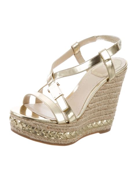 dior shoes espadrilles|christian dior ladies sandals.